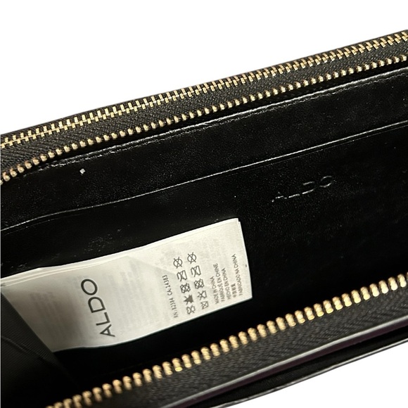Aldo Black Wristlet Wallet - Picture 3 of 4